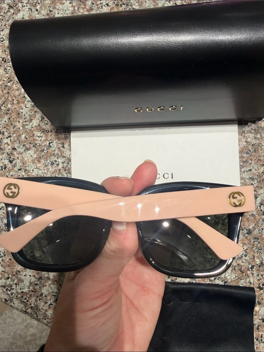 Gucci Black NEW full set Sunglasses